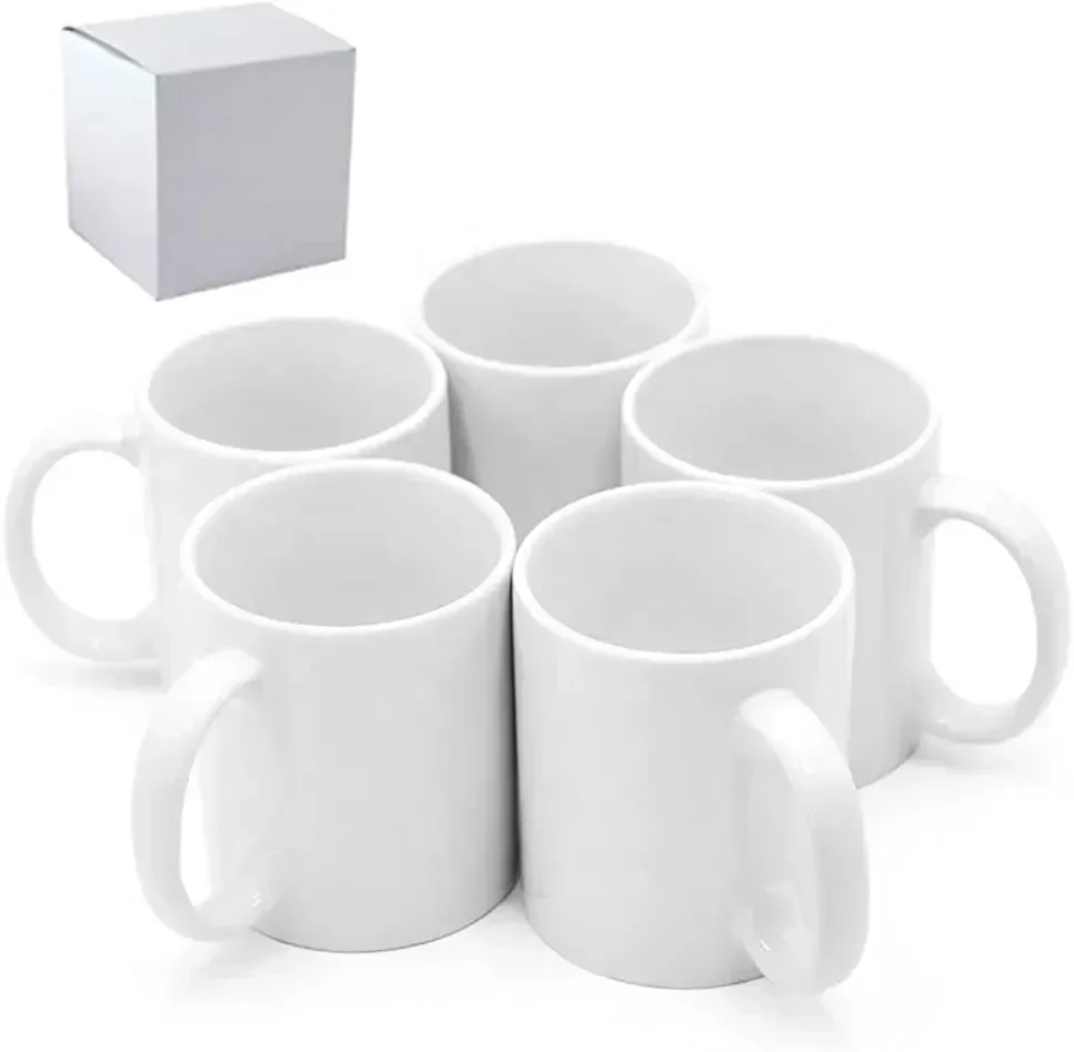 Sublimation Mug White - Sublimatiemokken, kopjes 11oz Sublimatie keramische blanco
