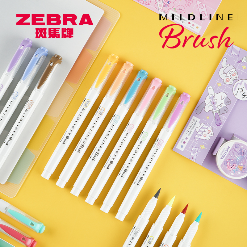 Zebra Pen Sarasa - Zebra Colores Tweekoppige Markeerstift Plumones WFT8